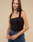 The Flirt Ribbed Bodysuit