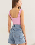 The Flirt Ribbed Bodysuit