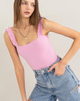 The Flirt Ribbed Bodysuit
