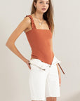 The Flirt Ribbed Bodysuit